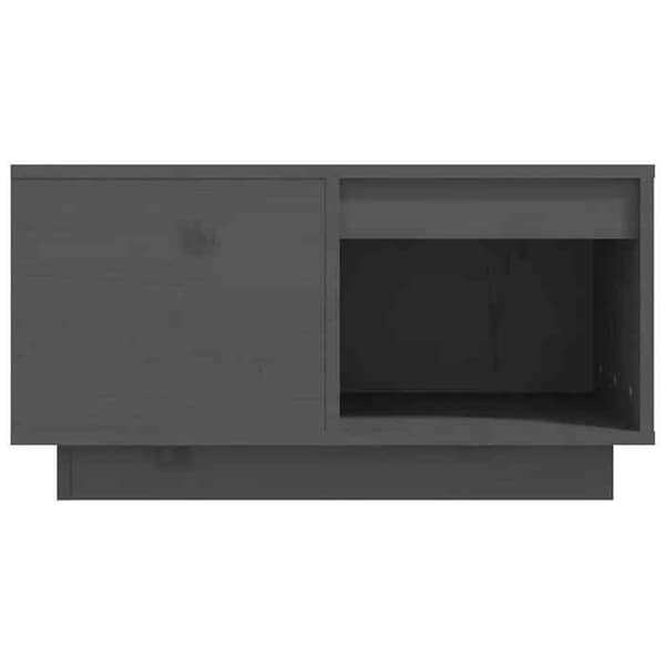 Maison Exclusive - Låg bord Grå 60x61x32,5 cm Massivt furu Grå