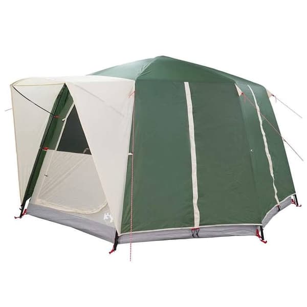 Tältstuga - EXKLUSIV HUS - 6 platser - Grön - Polyester 185T PU - Stålstänger