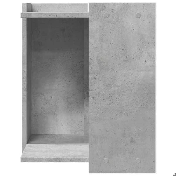 Maison Exclusive - Kattebakke møbel i grå beton og ingeniørtræ