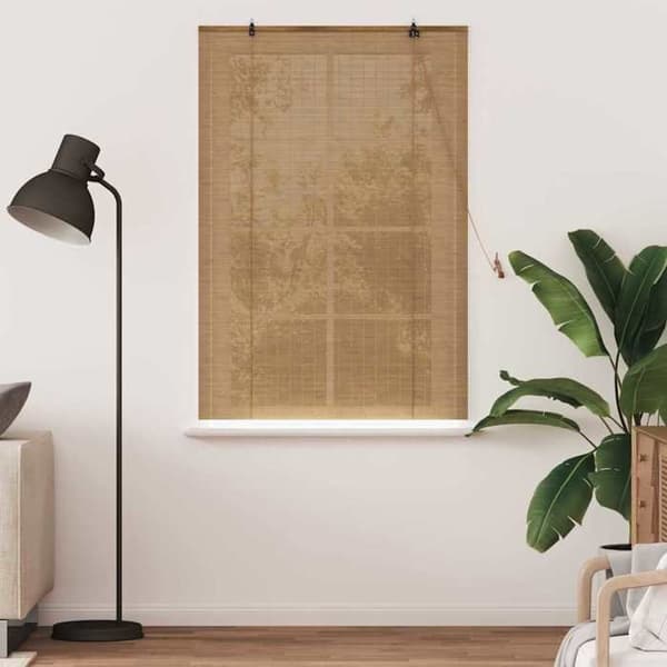 Maison Exclusive - Rullegardin Brun 120 x 160 cm Bambus