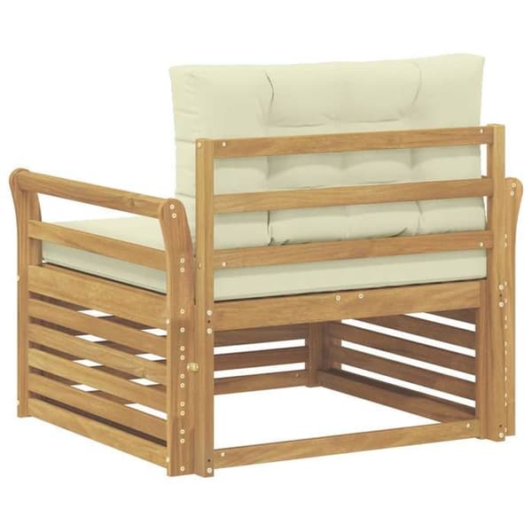 Maison Exclusive - Utomhussoffa Polyester Vit