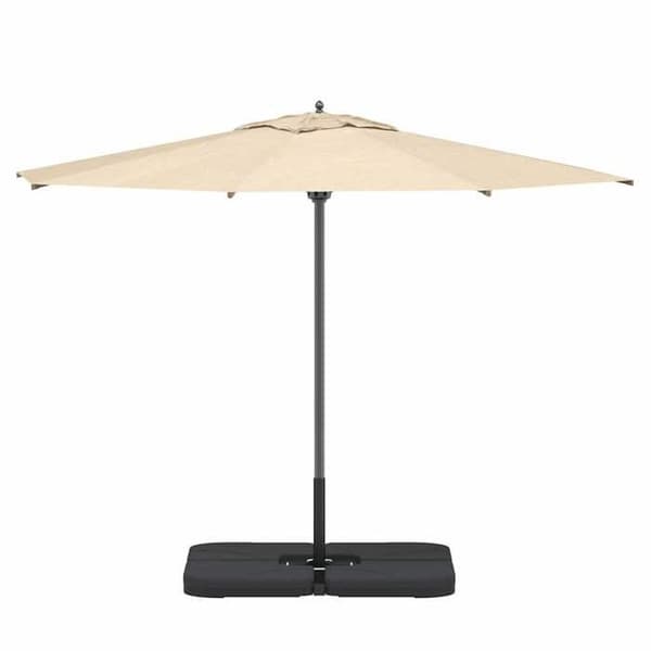 Maison Exclusive - Bærbar parasolbase Sand/Vand 60 L