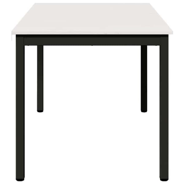 Maison Exclusive - Spisebord / Middagsbord Hvid 140 x 80 x 75 cm