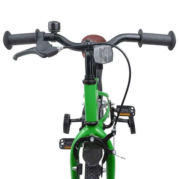Maison Exclusive - Cykel för Barn 12 Tum för 2-4 År Gärd Grön