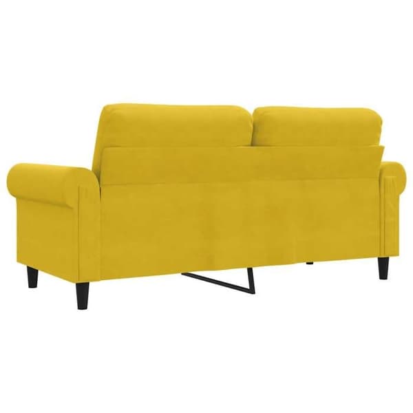 Maison Exclusive - 2-personers Sofa Gul 140 cm Velour