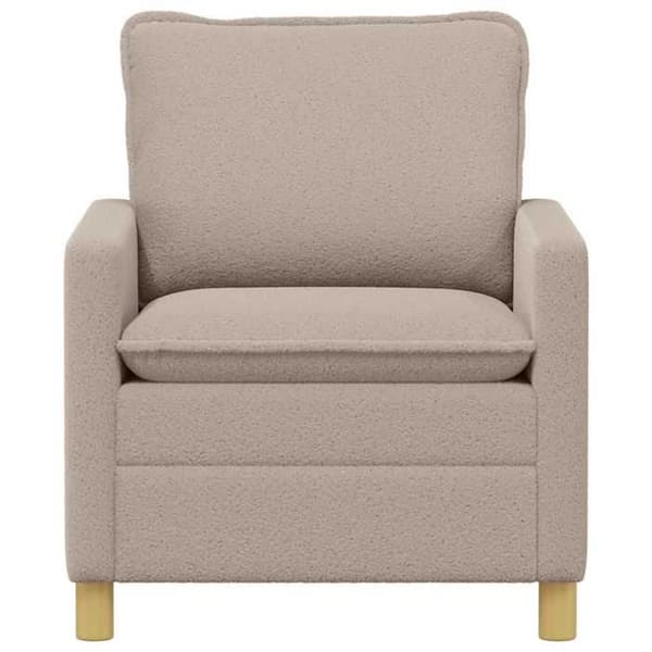 Maison Exclusive - Soffa Ljusgrå 76 x 81 x 87,5 cm Tyg