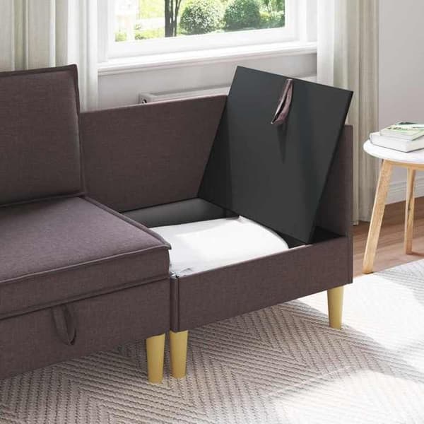 Maison Exclusive - Soffa med förvaring Tyg