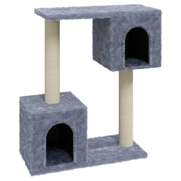 Maison Exclusive - Kattekradse med sisal i lys grå 60 cm ljusgrått