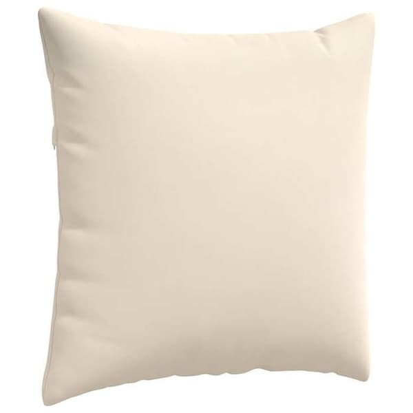 Soffkuddar - EXKLUSIV HEM - Paket med 2 60 x 60 cm - Beige - Avtagbar - Polyesterfyllda beige