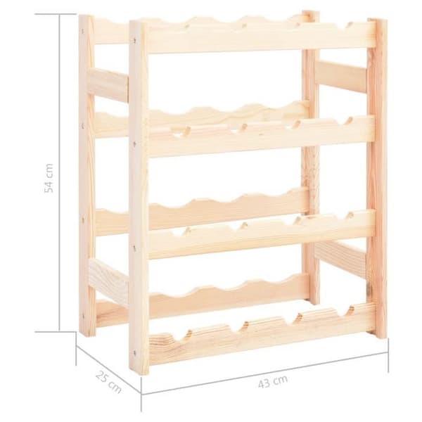 Maison Exclusive - Pulloteline 16 pullolle Pinède Naturlig färg (möjlighet att måla)