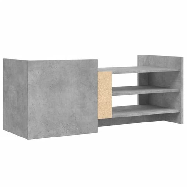 Maison Exclusive - TV-möbel Grå betong 100x35x40 cm Ingenjörsträ