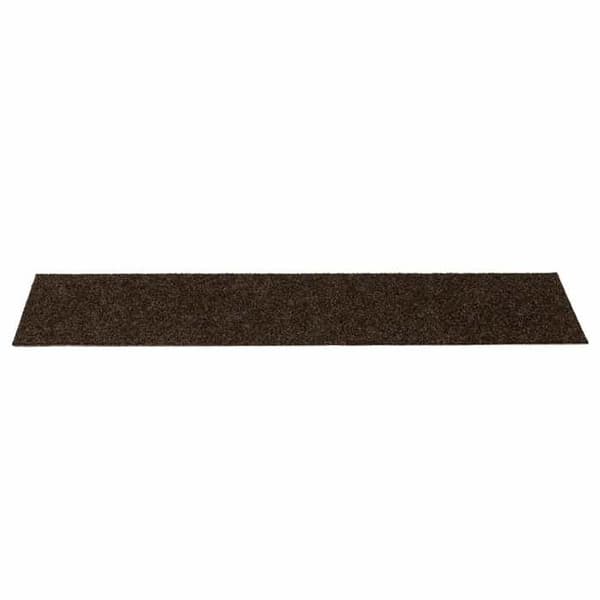 Maison Exclusive - Självhäftande trappmattor 15 stycken 76 x 20 cm Brun Rektangulär