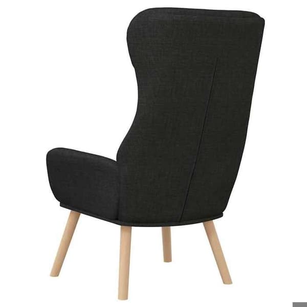Maison Exclusive - Avkopplingsstol Svart Tyg