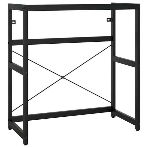Maison Exclusive - Badeværelsesvaskeramme Sort 79x38x83 cm Jern