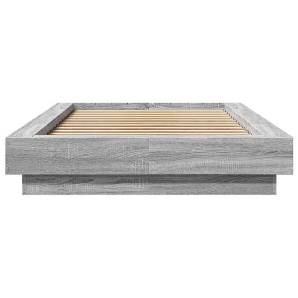 Maison Exclusive - Sengestel uden madras sonoma grå 90x200 cm