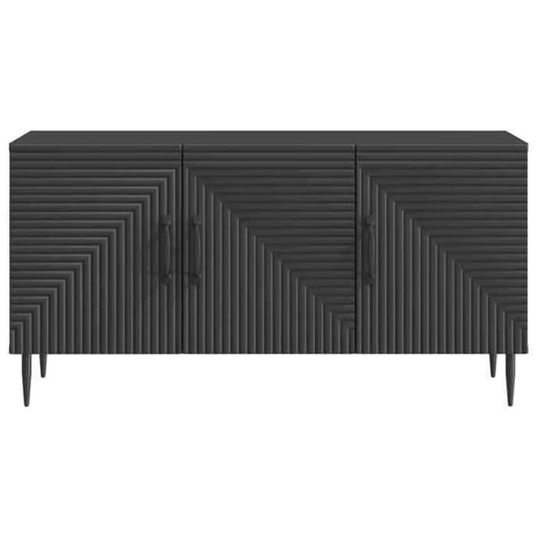 Maison Exclusive - TV-møbel Sort 99 x 34,5 x 50 cm Ingeniørtræ
