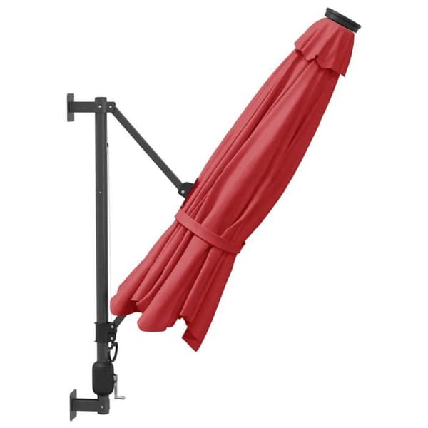 Maison Exclusive - Rød vægparasol 290 cm