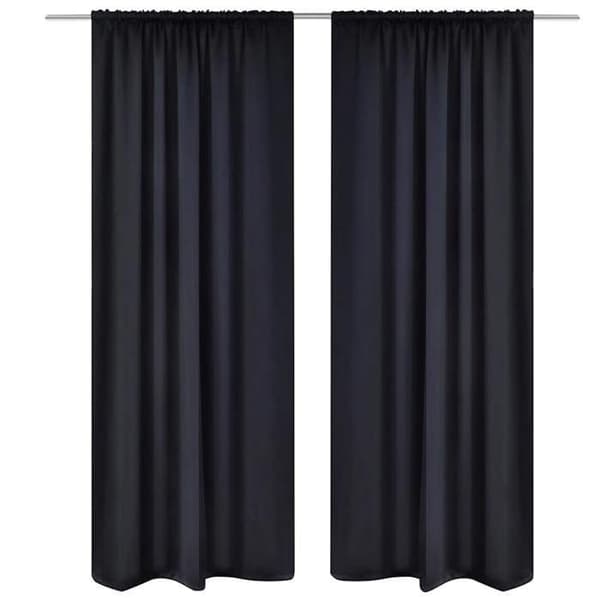 Valoeste - Maison Exclusive - Musta - 135 x 245 cm - Halkaisupää