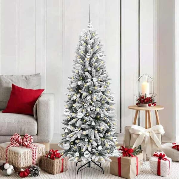 Maison Exclusive - Kunstigt Hvidt Juletræ 150 cm Vit