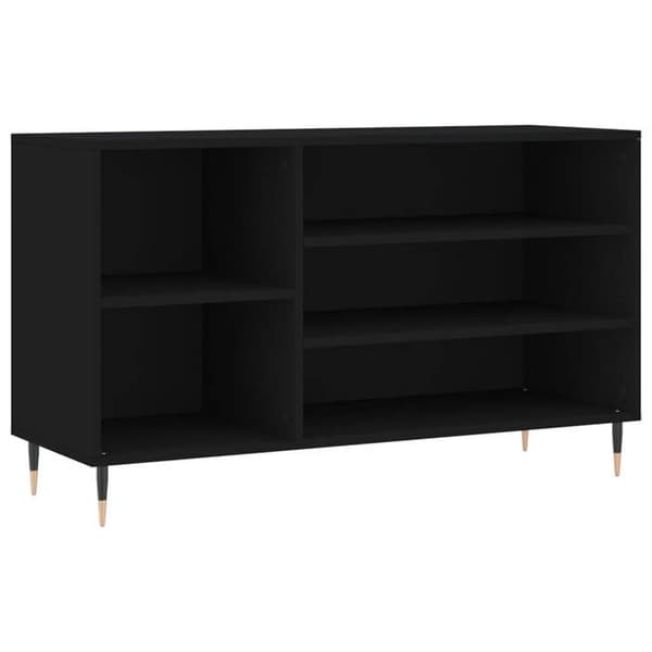 Maison Exclusive - Skoskab Sort 102x36x60 cm Ingeniørtræ
