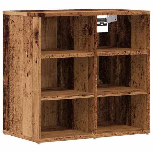 Maison Exclusive - Kengätelineet 2 kpl vanha puu 52x30x50 cm
