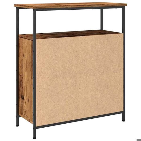 Maison Exclusive - Buffé gammalt trä 70x30x80 cm ingenjörsträ