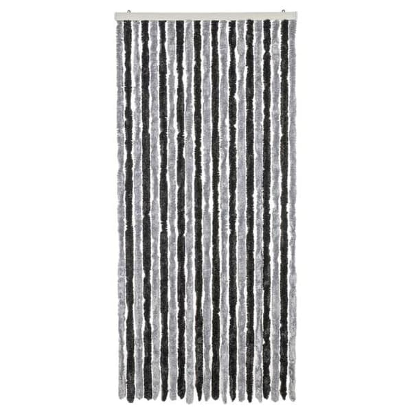 Maison Exclusive - Harmaa ja musta hyttysverkko 90x220 cm chenille