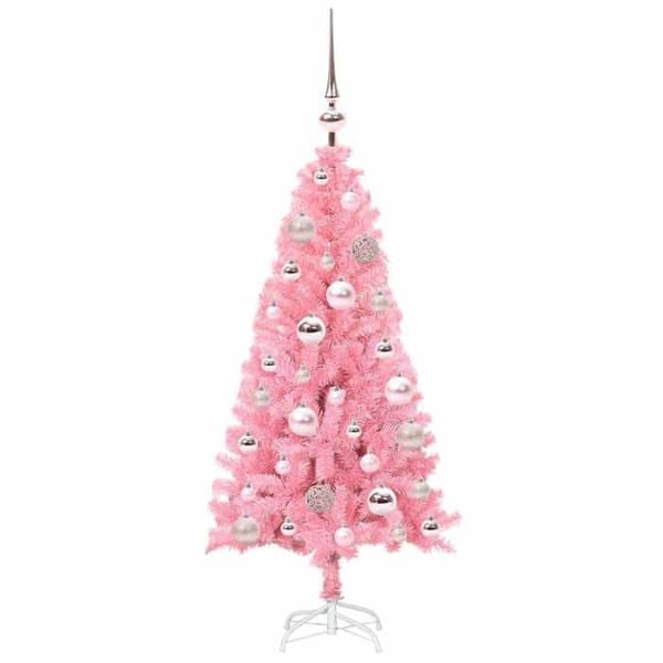 Maison Exclusive - Julgran Rosa 120 cm PVC