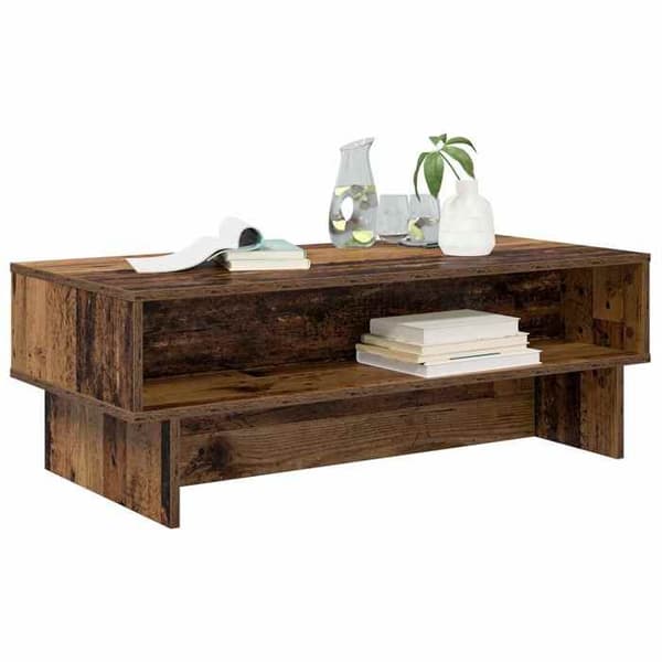 Maison Exclusive - Alustatabletti Vanha puu 100 x 46 x 35 cm Insinööripuu