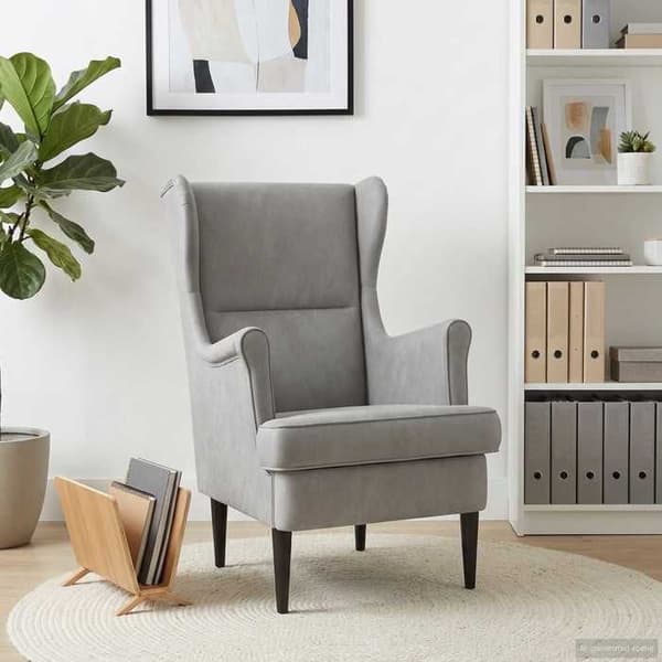Maison Exclusive - Lysegrå Velour Stol