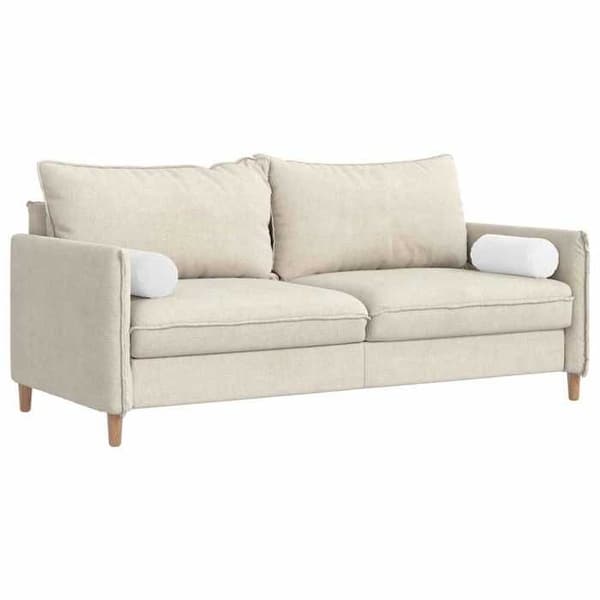 Stödkudde - EXKLUSIV HEM - 15 cm - Avtagbar - Polyester - Vit
