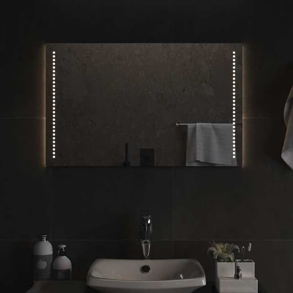 Maison Exclusive - LED-badrumsspegel 80x50 cm