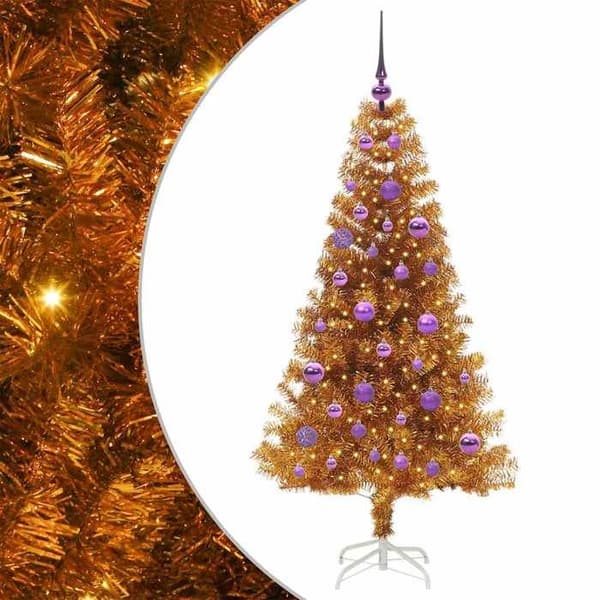 Maison Exclusive - Guld Julgran 150 cm PET gyllene