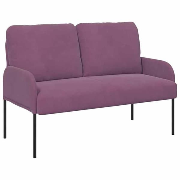 Maison Exclusive - Sofaer med pude 110cm Lilla Krydsfiner