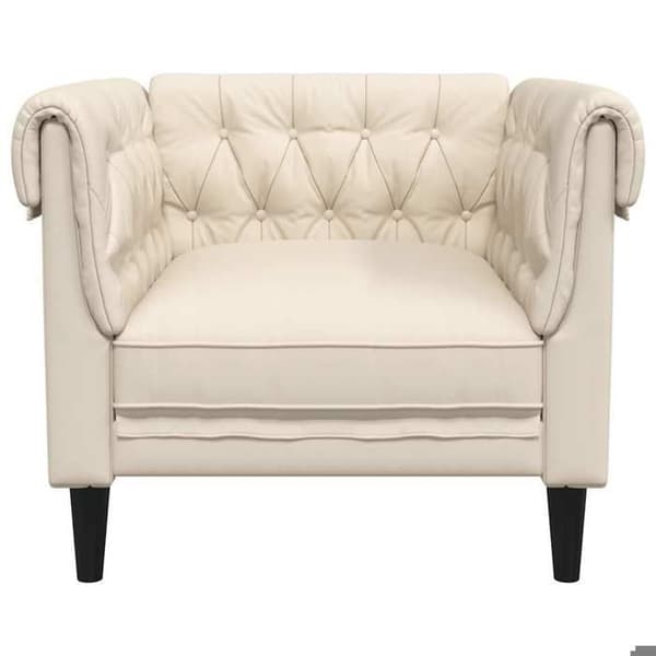 Maison Exclusive - Chesterfield lin lænestol
