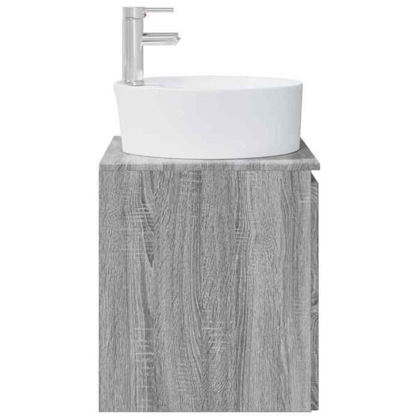 Exklusiv möbel - Väggmonterad handfat Vanity Sonoma grå 49,5 x 44,5 x 65 cm