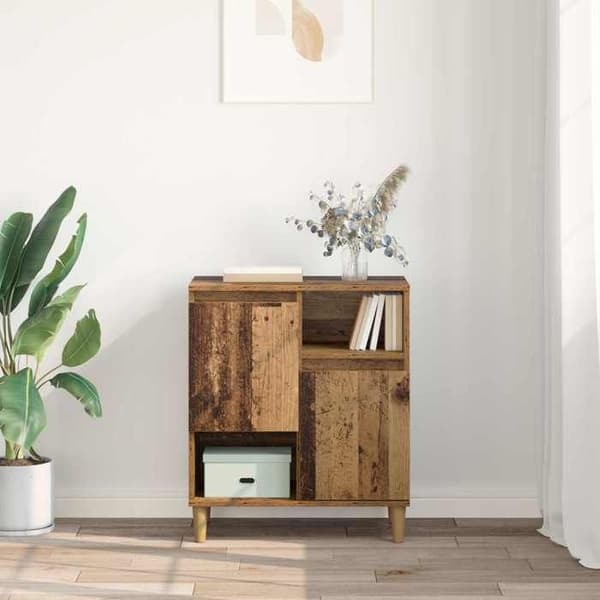 Buffé - EXKLUSIVT HEM - 35 x 60 x 70 cm - Ingenjörsträ - Brun - Nutida