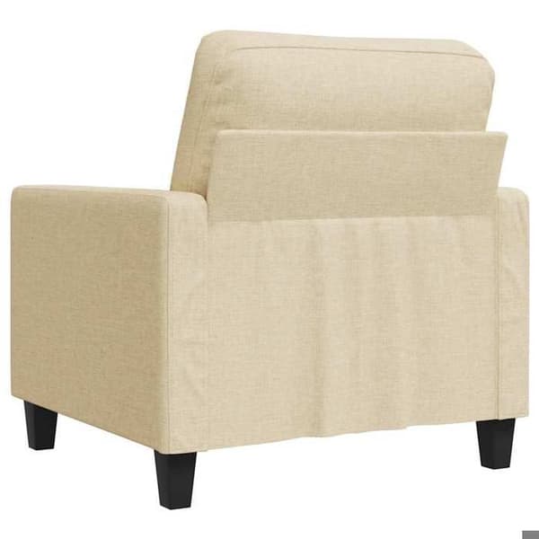Maison Exclusive - Creme Stol 60 cm Stof