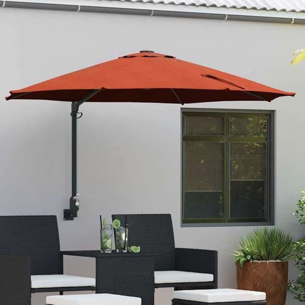 Maison Exclusive - Haveparasol 248 x 248 x 148 cm Polyester og Stål