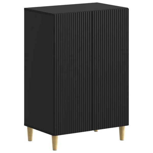 Maison Exclusive - Kengäteline ARNHEM 59,5 x 39,5 x 90 cm Musta