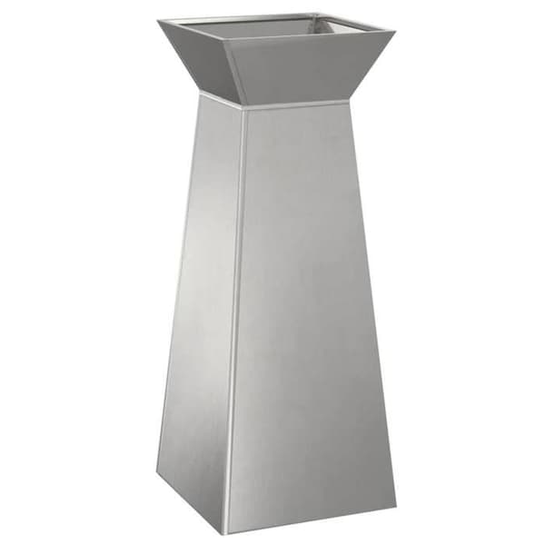 Maison Exclusive - Pelarplanter 2 st Silver 40 x 40 x 100 cm