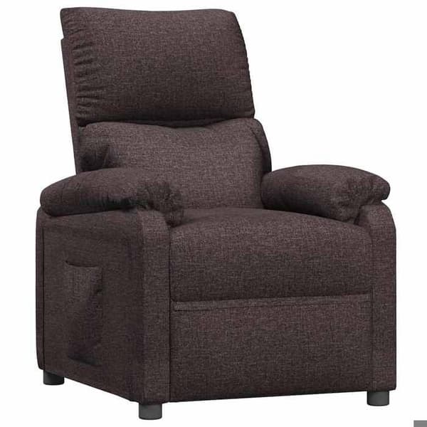 Maison Exclusive - Mørkebrun Recliner Stol i Stof