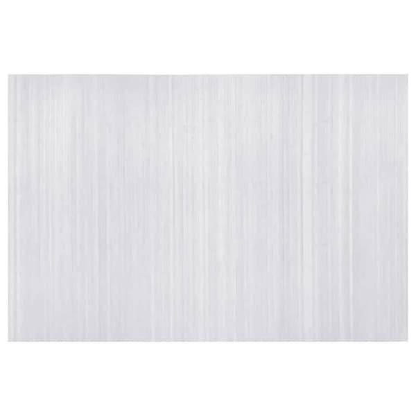 Maison Exclusive - Skärmvägg av vitt bambu bredd 250 cm höjd 165 cm Vit