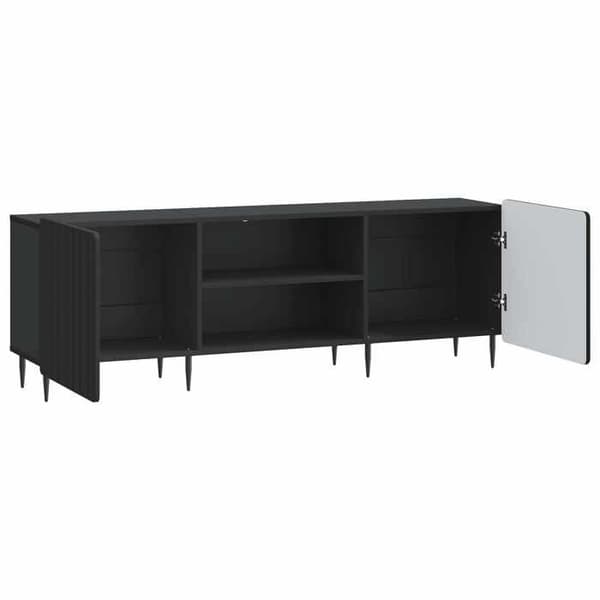 Maison Exclusive - TV-møbel Sort 150 x 31 x 52 cm Ingeniørtræ