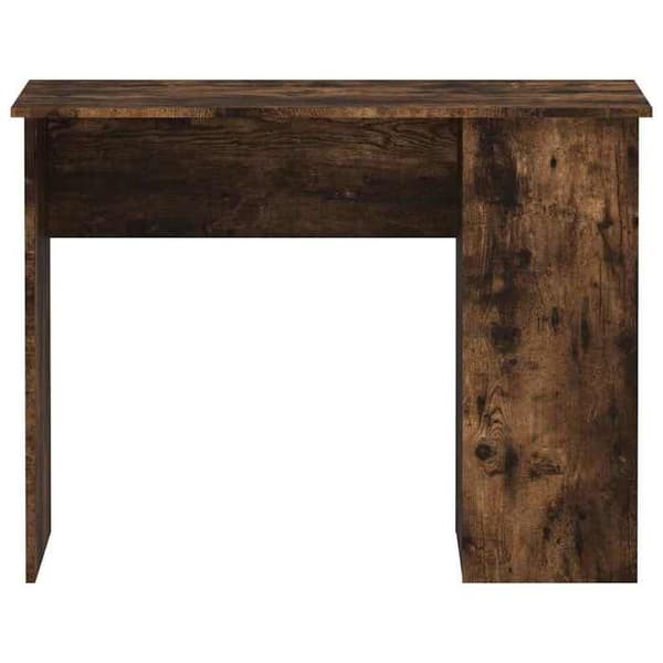 Kontor - EKSKLUSIVT HUS - Røget eg 100 x 55 x 75 cm - Ingeniørtræ - 2 rum - Moderne design Rökt ek