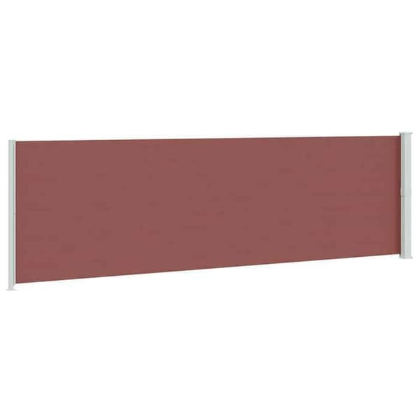Maison Exclusive - Retractable side awning for patio 180x600 cm Brun