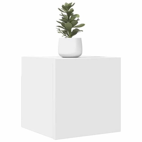 Maison Exclusive - Väggmonterade TV-möbler 4 st Vit 30,5x30x30 cm