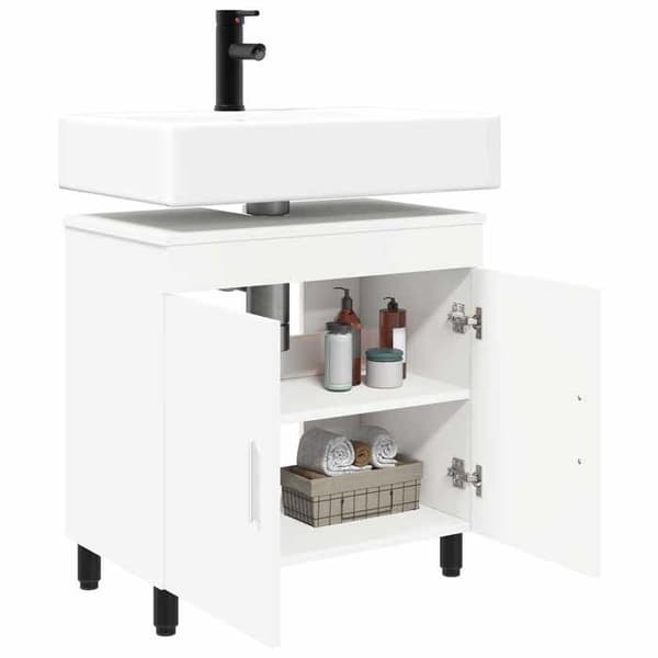 Maison Exclusive - Badrumsvanitet Enhet Vit 60 x 35 x 60 cm