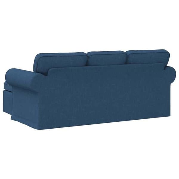 Maison Exclusive - Blå Soffa 195 x 138 x 80 cm tyg