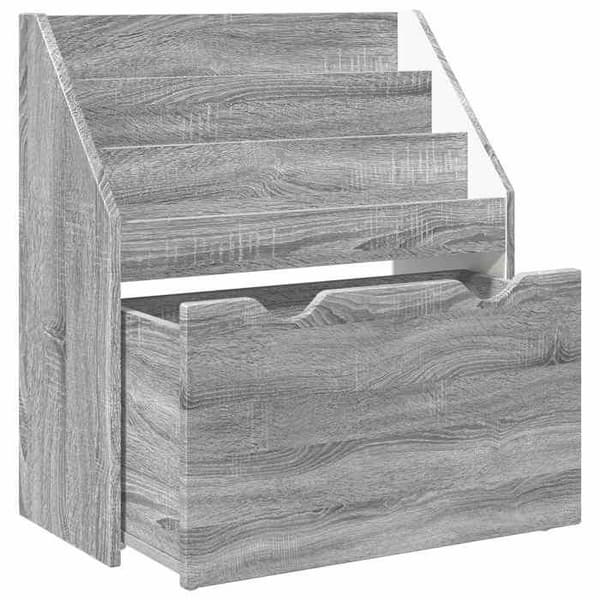 Maison Exclusive - Børnebibliotek Grå Sonoma 60 x 29,5 x 69 cm